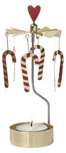 Pluto Design Angel chime candy cane Gold