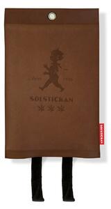 Solstickan Design Solstickan fire blanket leather 120x120 cm Dark leather