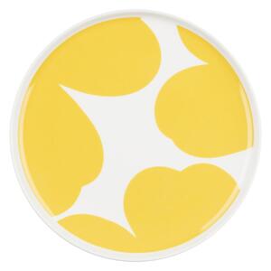 Marimekko Iso Unikko side plate Ø20 cm White-spring yellow