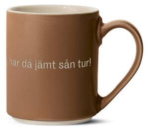 Design House Stockholm Astrid Lindgren mug, ja, det är inte klokt… Swedish text