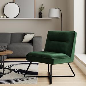 Oakley Velvet Chair Green