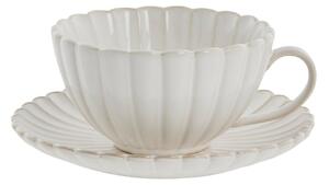 Lene Bjerre Camille cup with saucer Off white