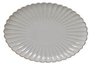 Lene Bjerre Camille serving bowl 36x25.5 cm Off white