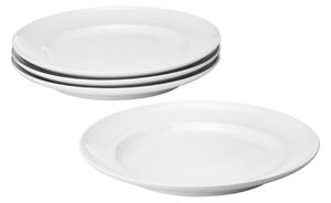 Georg Jensen Koppel dinner plate Ø27 cm 4-pack White