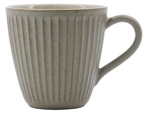 House Doctor Pleat mug 30 cl Grey-brown