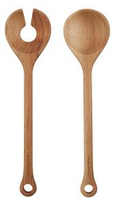 House Doctor Eya salad serving set natural 2 pieces 27.5 cm