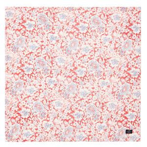 Lexington Printed Flowers Recycled Cotton fabric napkin 50x50 cm Coral