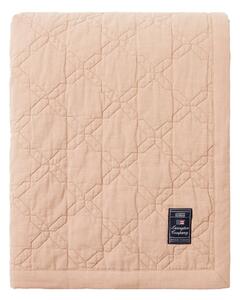 Lexington Quilted Recycled Cotton bedspread 260x240 cm Beige