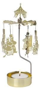 Pluto Design Moomin party angel chime Gold-metal