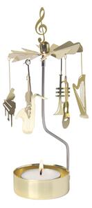 Pluto Design Music angel chime Gold-metal