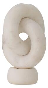 Bloomingville Goa candleholder 20 cm White marble