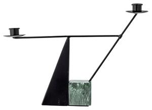 Bloomingville Jayda candleholder 26x40 cm Green-iron
