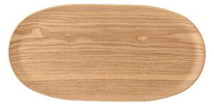 Bloomingville Leyton tray 15x31 cm Natural oak