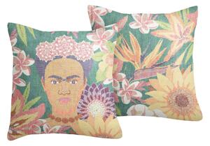 Ekelund Linneväveri Flores cushion cover 40x40 cm Multi