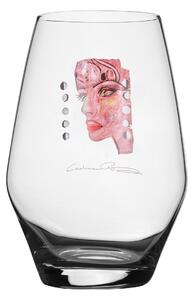 Carolina Gynning Moonlight Queen all-glass drinking glass 35 cl Pink