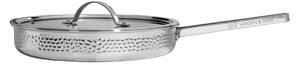 Vargen & Thor Modell M1 hammered sauce pan Ø28 cm Chrome with lid
