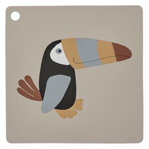 OYOY Toucan placemat Clay