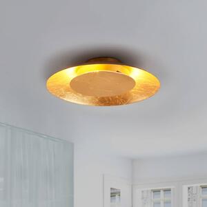 Keti LED ceiling light, golden, Ø 34.5 cm