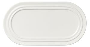 Broste Copenhagen Stevns oval plate 27.5 cm Chalk white