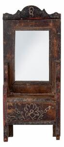 Bloomingville Sehar mirror with shelf 8x17.5 cm Brown