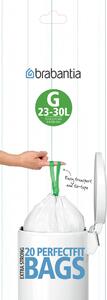 Brabantia Waste Bags G for bins of 23-30 liters 20 bags/roll 23-30 L