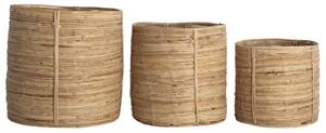 House Doctor Chaka storage basket 3-pack Rattan-bamboo