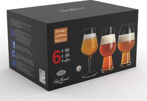Luigi Bormioli Birrateque Beer glass set 3x2-pack 78 cl