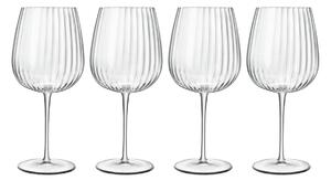 Luigi Bormioli Gin & tonic glasses burgundy optica 4-pack 75 cl