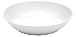 Pillivuyt Pleated Salad/pasta plate 23 cm White