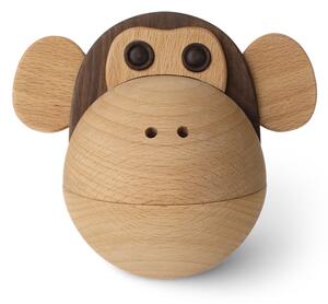 Spring Copenhagen The Monkey bowl Ø14 cm Book-walnut