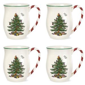 Spode Christmas Tree mug 40 cl 4-pack Peppermint