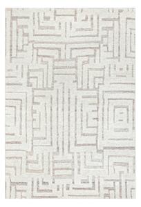 Tell Me More Viby wool rug Ivory-brown, 170x240 cm