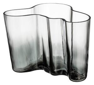Iittala Alvar Aalto vase Limited Edition 140 mm Clear-dark grey