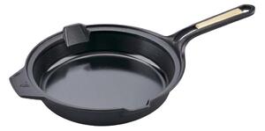 Victoria Signature frying pan polished cast iron 25 cm Black