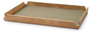 LIND DNA Airy teak tray square M Nupo herbal dust