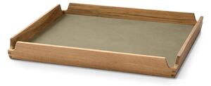 LIND DNA Airy teak tray square S Nupo herbal dust