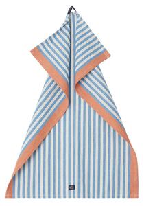 Lexington Striped Cotton Linen kitchen towel 50x70 cm Blue