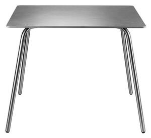 FDB Møbler M21 Teglgård garden table 90x90 cm Stone-stainless steel