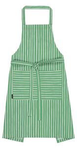 Marimekko Piccolo apron Light grey-spring green