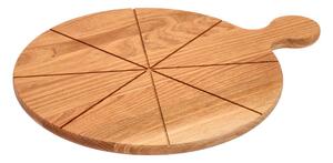 Morsø Foresta pizza cutting board with grooves Oak