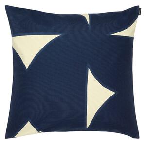 Marimekko Pitkospuut cushion cover 60x60 cm Sand-dark blue