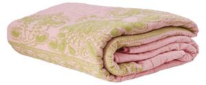 RICE Rice quilted bedspread 225x225 cm Soft pink