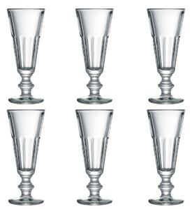 La Rochère Perigord champagne glass 16 cl 6-pack Transparent