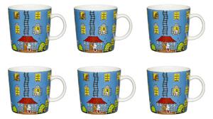 Arabia Anniversary mug Moomin 70 years_6-pack 30 cl