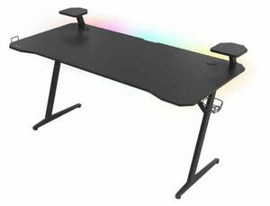 Desk Gaming Genesis NDS-1732 Black Steel MDF Wood