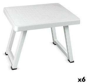 Small Side Table Confortime Foldable Plastic 51 x 40 x 40 cm (6 Units)