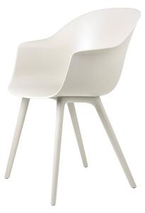 GUBI Bat Dining Outdoor chair Alabaster white