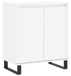 Sideboard High Gloss White 60x35x70 cm Engineered Wood