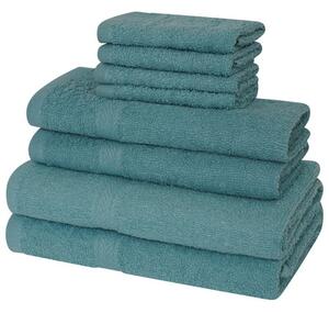 8 Piece 450GSM Value Range Towel Bale - 4 Face Cloths, 2 Hand Towels, 2 Bath Towels