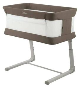 Oyster Wiggle Crib Co-Sleeper - Mink